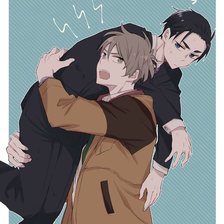 Схема вышивки «Хару Като и Дайске Камбэ (мои любимки)»