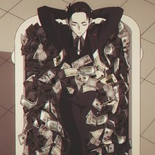 Схема вышивки «Дайске Камбэ - Богатый детектив)»