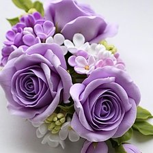 Схема вышивки «Сиреневый букет»