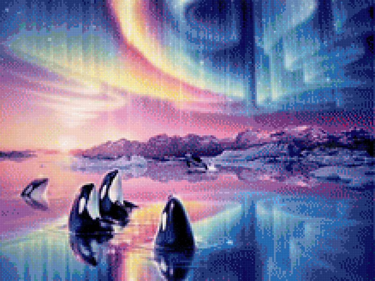 Северное сияние - предпросмотр