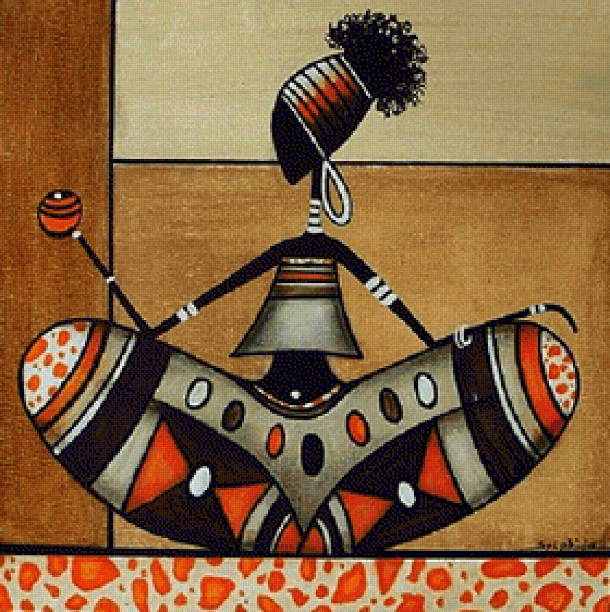 africana sentada - предпросмотр