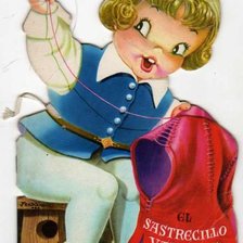 Схема вышивки «el sastrecillo valiente»