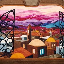 Схема вышивки «Ventana»