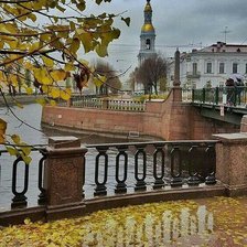 Схема вышивки «Городской пейзаж»