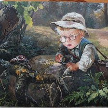 Схема вышивки «Ботаник»