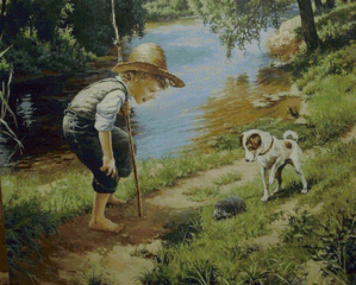 Дети - лето, леонович - предпросмотр