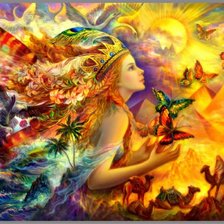 Схема вышивки «Фэнтези»