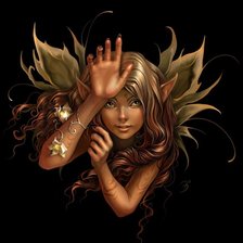 Схема вышивки «Фея»