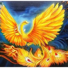 Схема вышивки «Жарптица»