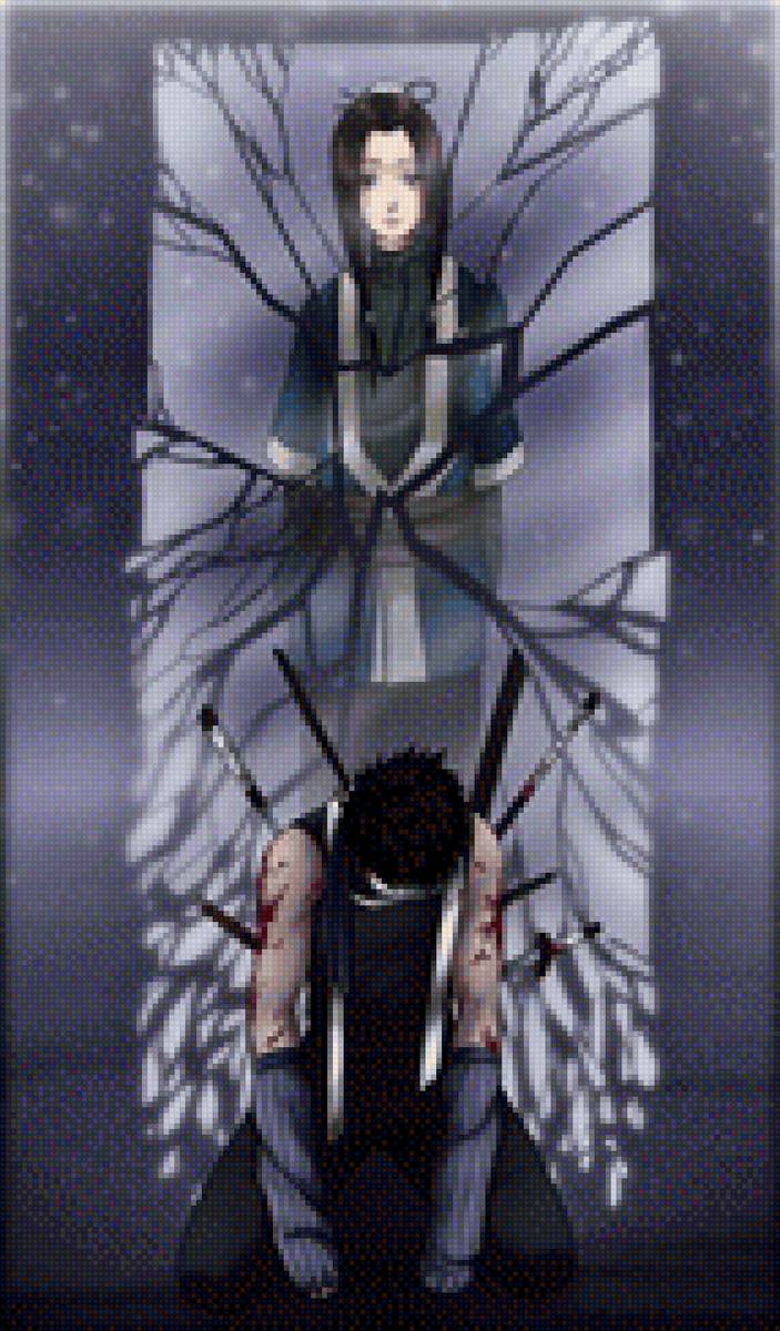 Дзабудза и Хаку (аниме Наруто) - аниме, наруто, хаку, дзабудза, ниндзя - предпросмотр