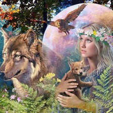 Схема вышивки «Картина»