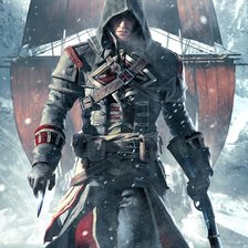 Схема вышивки «assassin's creed rogue»
