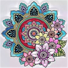 Схема вышивки «Узор для подушки»