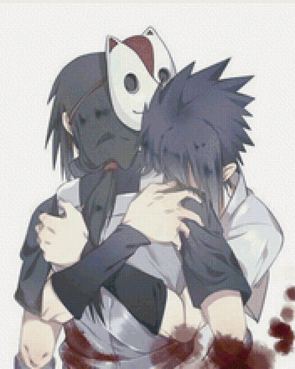 Братья Учихи - учиха, итачи, аниме, наруто, саске - предпросмотр