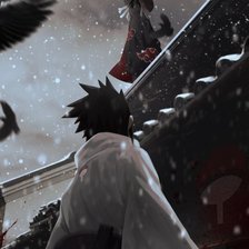 Схема вышивки «Итачи Учиха и Саске Учиха:)»