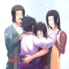 Схема вышивки «Главная мечта Саске Учиха...»