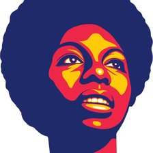 Схема вышивки «nina simone»