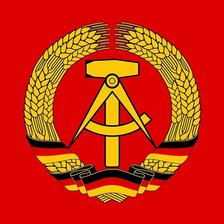 Схема вышивки «Герб ГДР»