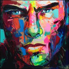 Схема вышивки «Мэн»