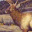 Предпросмотр схемы вышивки «олени» (№2465055)