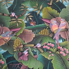 Схема вышивки «птицы»