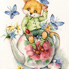 Схема вышивки «Литсенок»