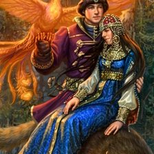 Схема вышивки «Иван царевич»