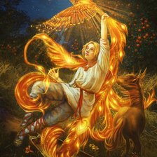 Схема вышивки «Конёк Горбунок»