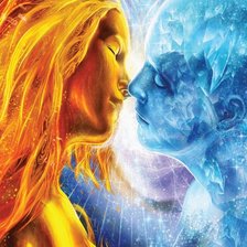 Схема вышивки «Поцелуй»