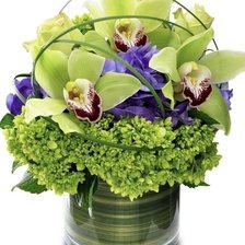 Композиция из цветов 1