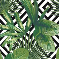 Схема вышивки «Тропический принт»