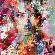 Схема вышивки «арт»