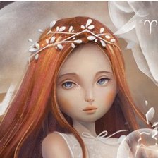 Схема вышивки «Маленькая фея»