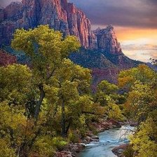 Схема вышивки «Montaña wq»