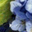Предпросмотр схемы вышивки «Голубая гортензия» (№2467427)
