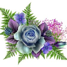 Схема вышивки «Роза»