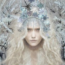 Схема вышивки «Снегурочка»