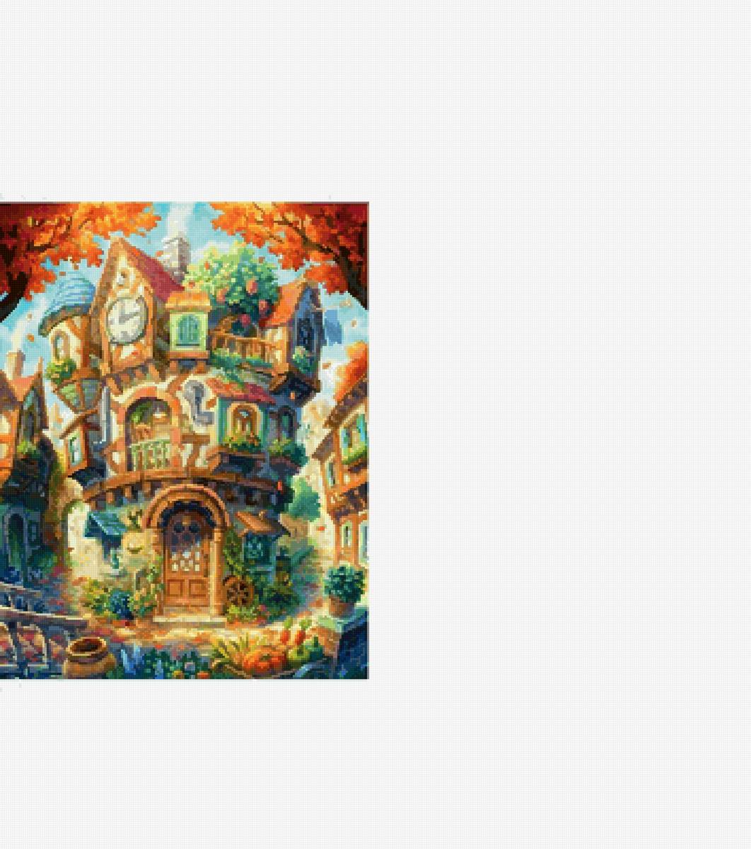 Сказочный домик - сказка - предпросмотр