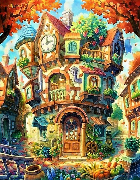 Сказочный домик 2 - сказочный мир - оригинал