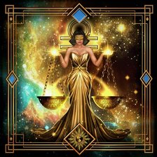 Схема вышивки «Весы»