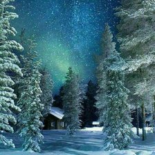 Схема вышивки «Новогодняя сказка»