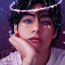 Схема вышивки «Тэхен»