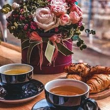 Схема вышивки «Чай»