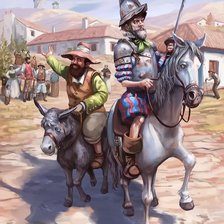 QUIJOTE Y SANCHO