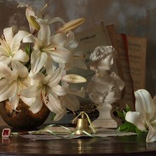 Схема вышивки «Лилии»