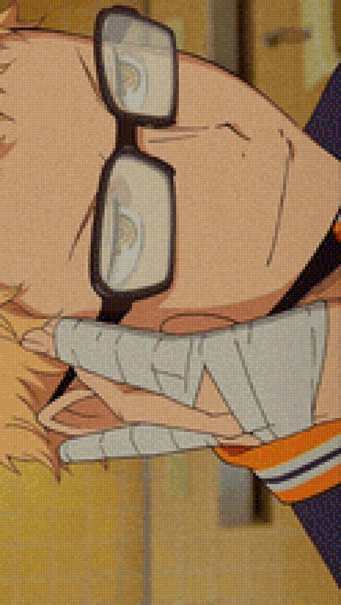 Цуки (from Волейбол) - карасуно, аниме, цукишима, волейбол - предпросмотр