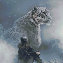 Схема вышивки «В тумане»