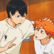 Схема вышивки «Хинаточка и Кагеямочка:)»