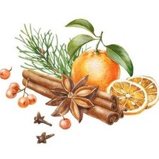 Схема вышивки «Апельсин»