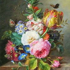 Схема вышивки «Букет»